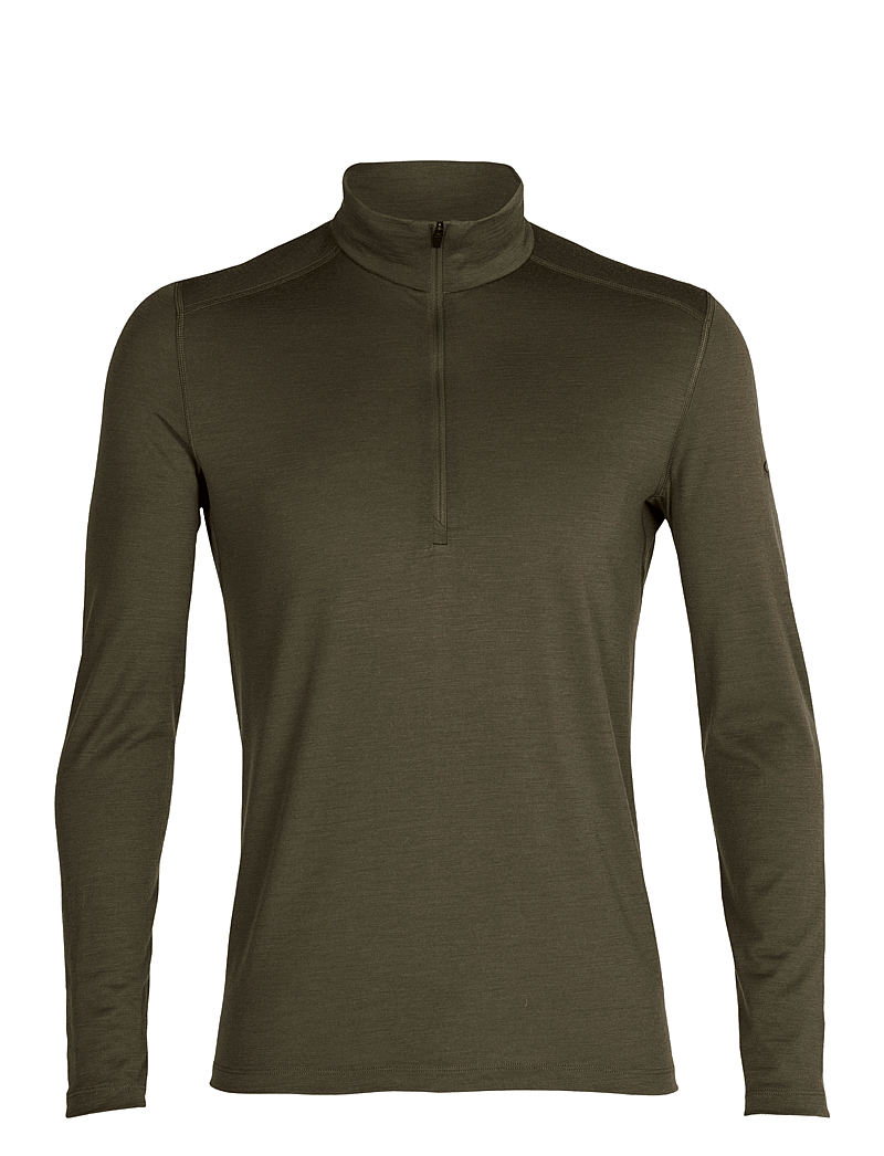 Icebreaker - Men Merino 200 Oasis LS Half Zip - termoundertrøjer - loden - 1