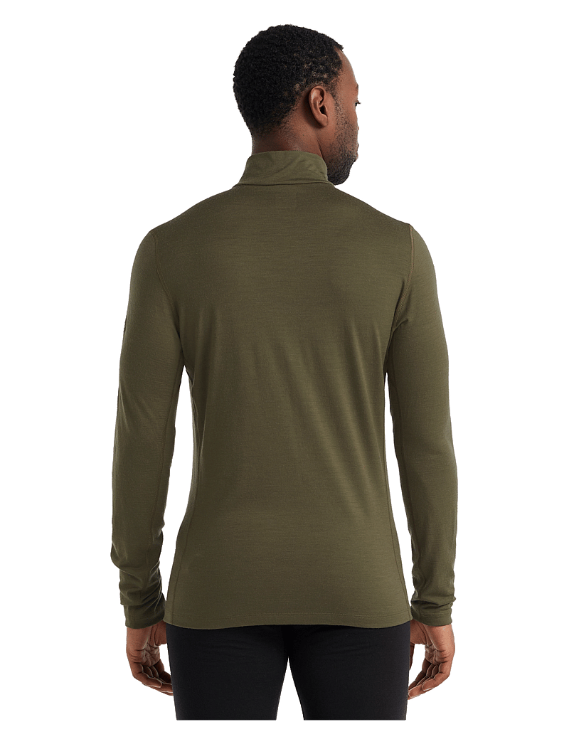 Icebreaker - Men Merino 200 Oasis LS Half Zip - termoundertrøjer - loden - 2
