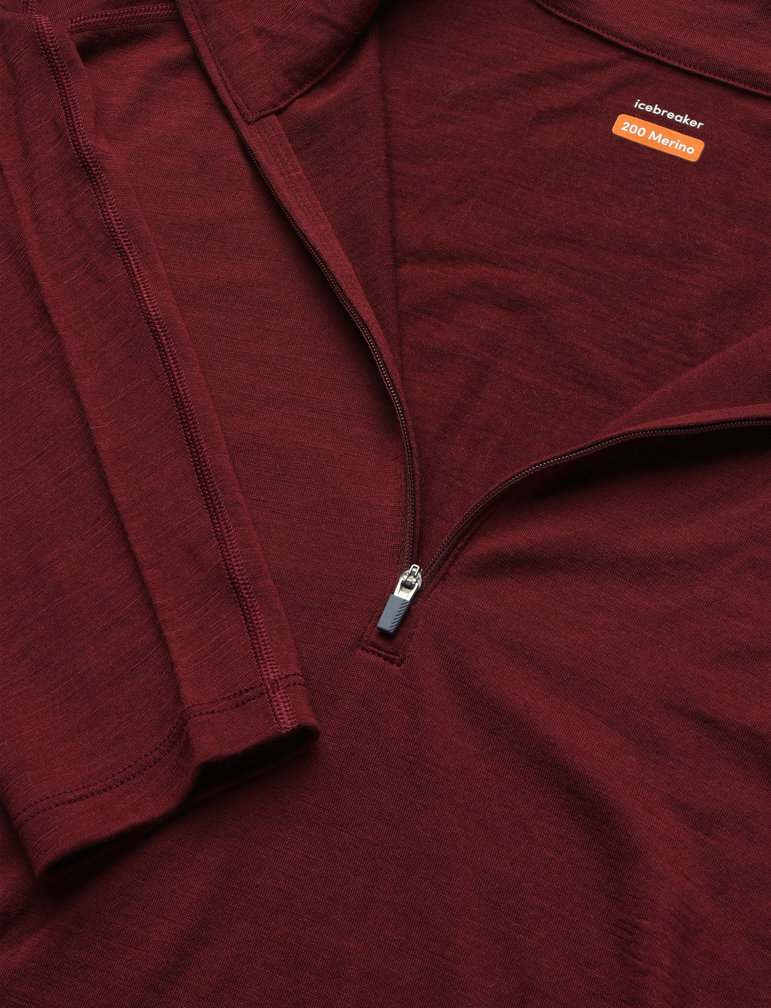Icebreaker - M 200 Oasis LS Half Zip - port - 2