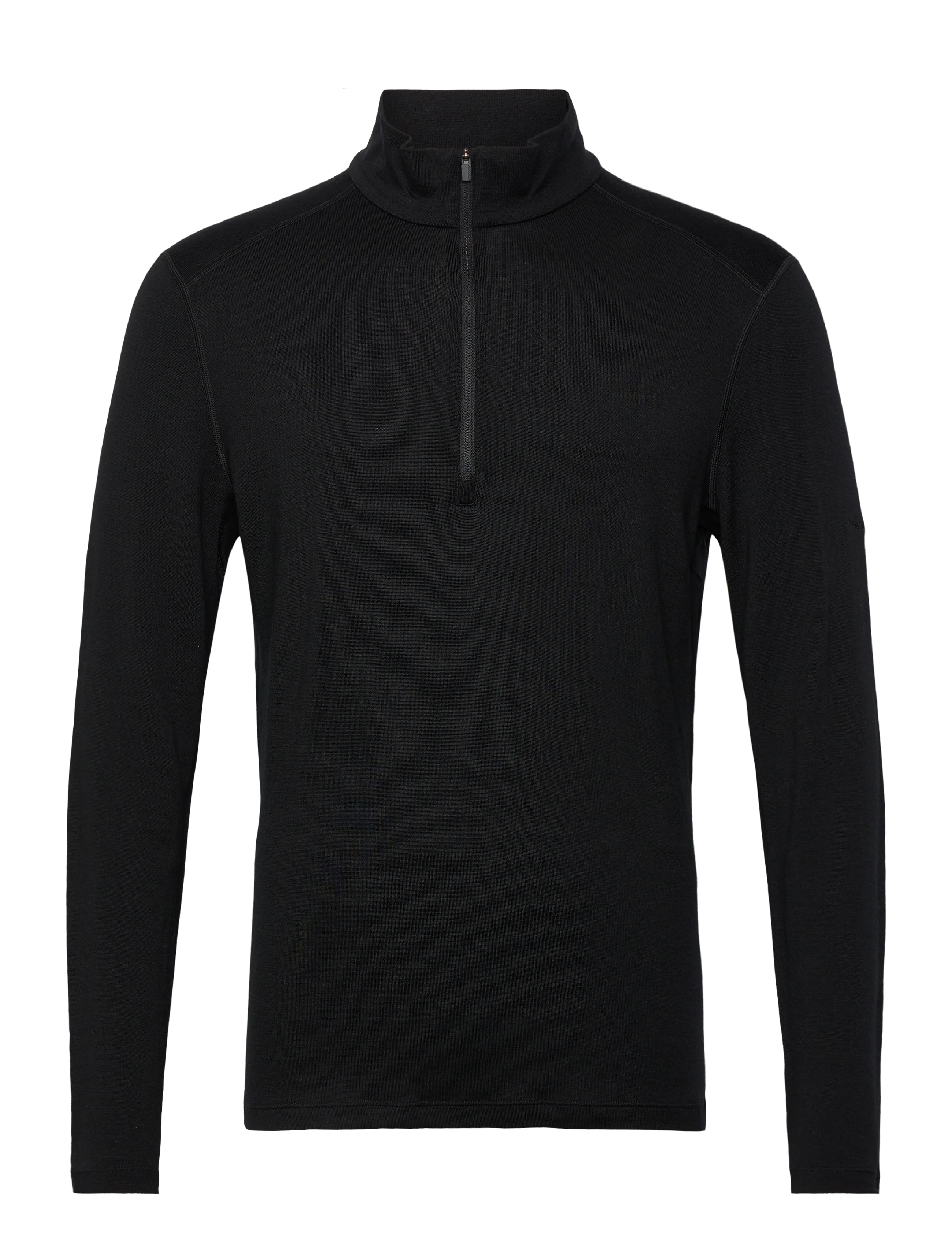 Icebreaker Men Merino 260 Tech LS Half Zip - Funktionsunterwäsche - BLACK / black