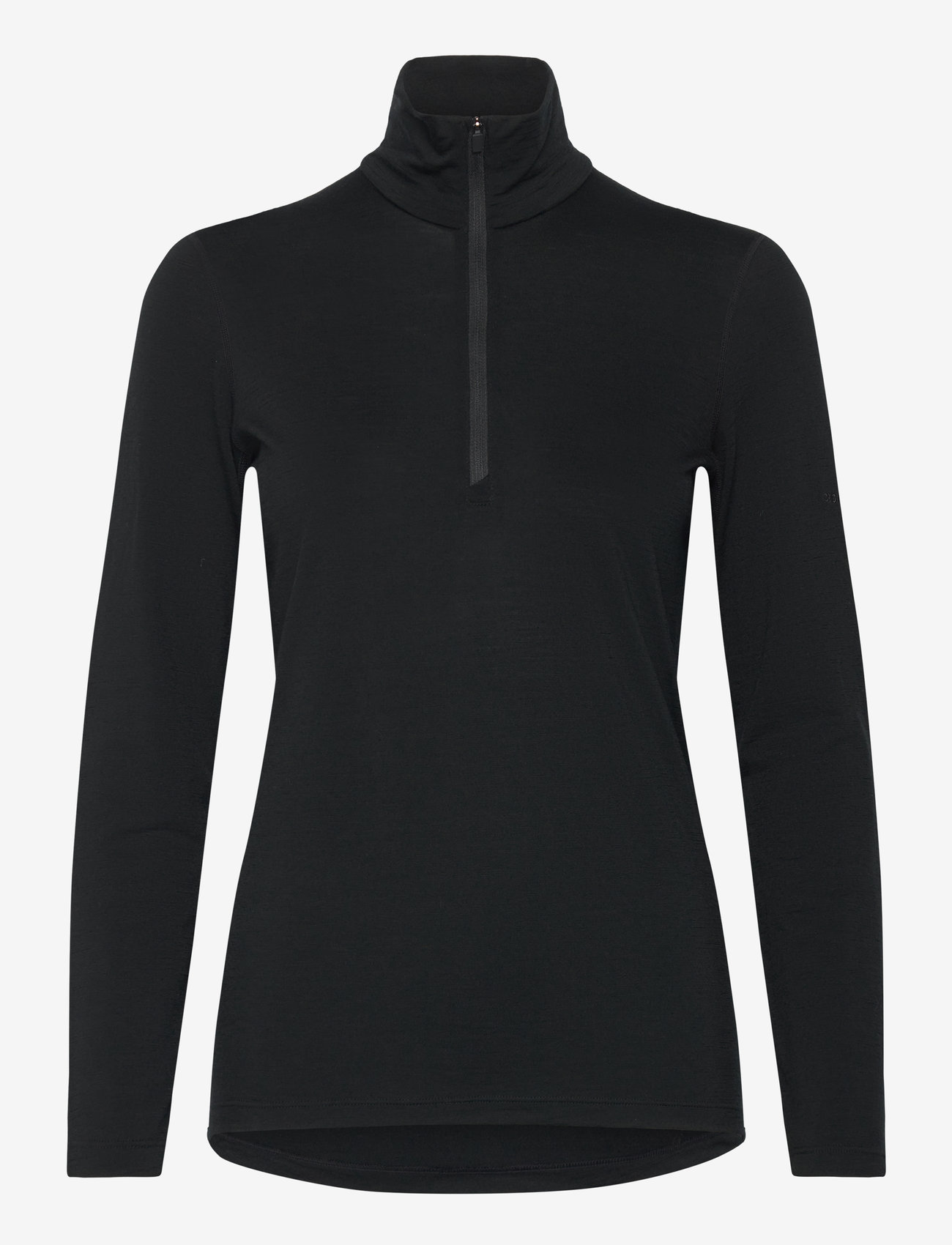 Icebreaker - W 200 Oasis LS Half Zip - fleece og mellemlag - black - 0