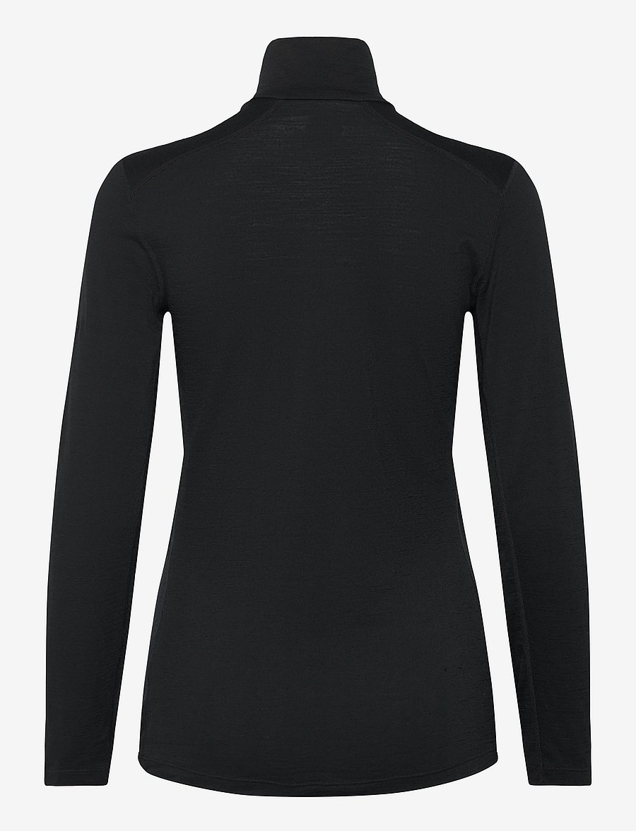 Icebreaker - W 200 Oasis LS Half Zip - oberteile - black - 1