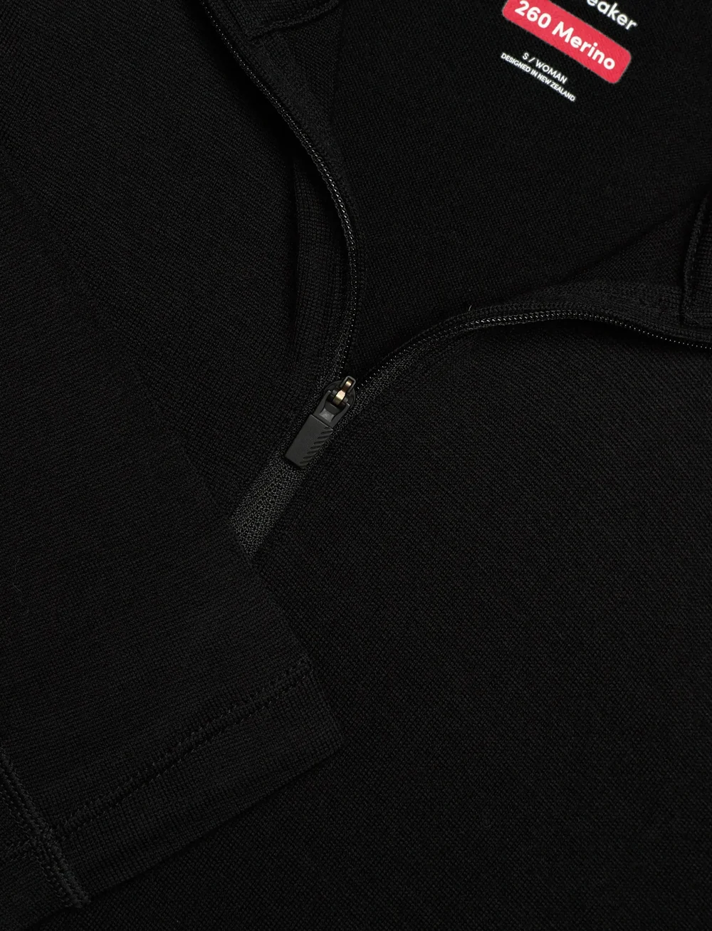 Icebreaker - W 260 Tech LS Half Zip - aluskihina kantavad alussärgid - black - 2