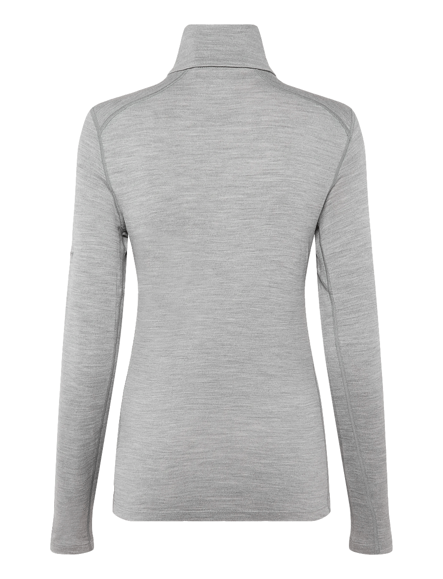 Icebreaker - Women Merino 260 Oasis LS Half Zip - funktionsunterwäsche - oberteile - metro hthr - 1