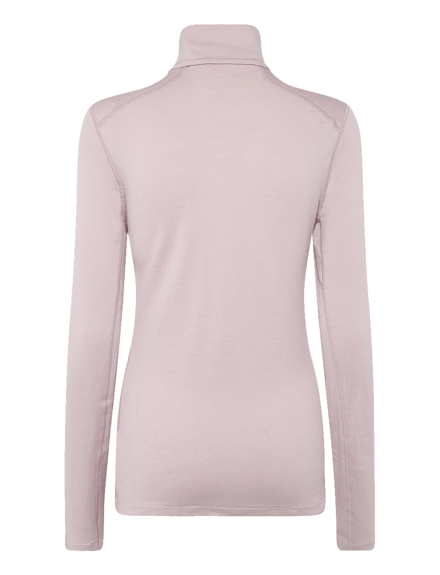Icebreaker - Women Merino 260 Oasis LS Half Zip - baselayer overdele - pink quartz - 1