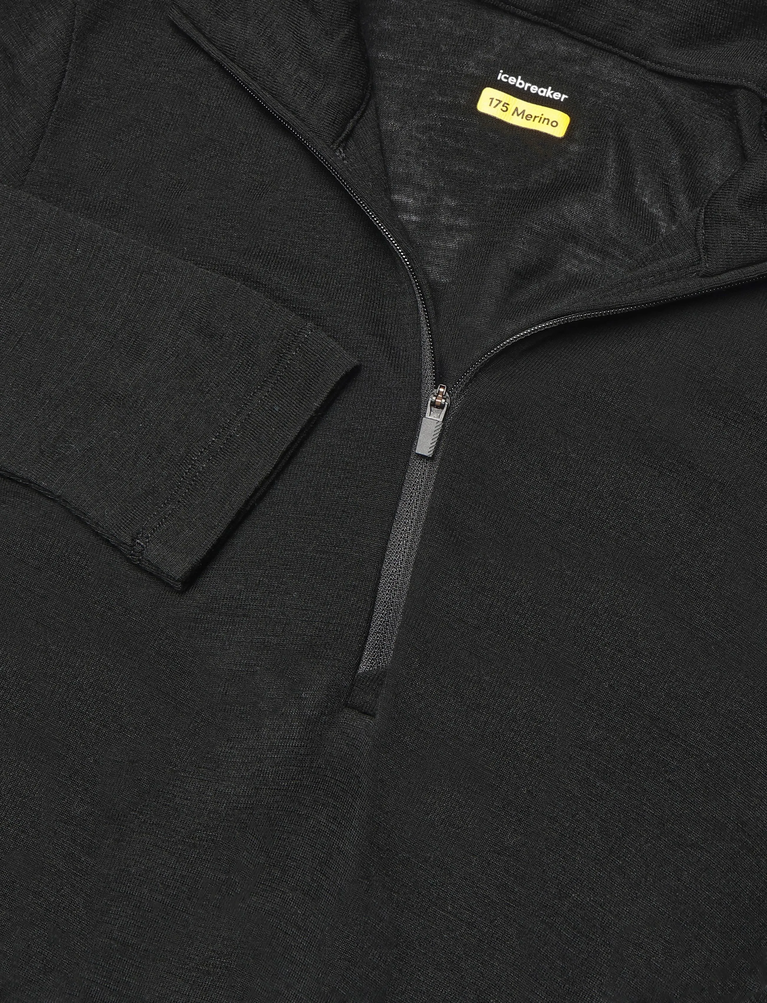 Icebreaker - W 175 Everyday LS Half Zip - funktionsunterwäsche - oberteile - black - 2