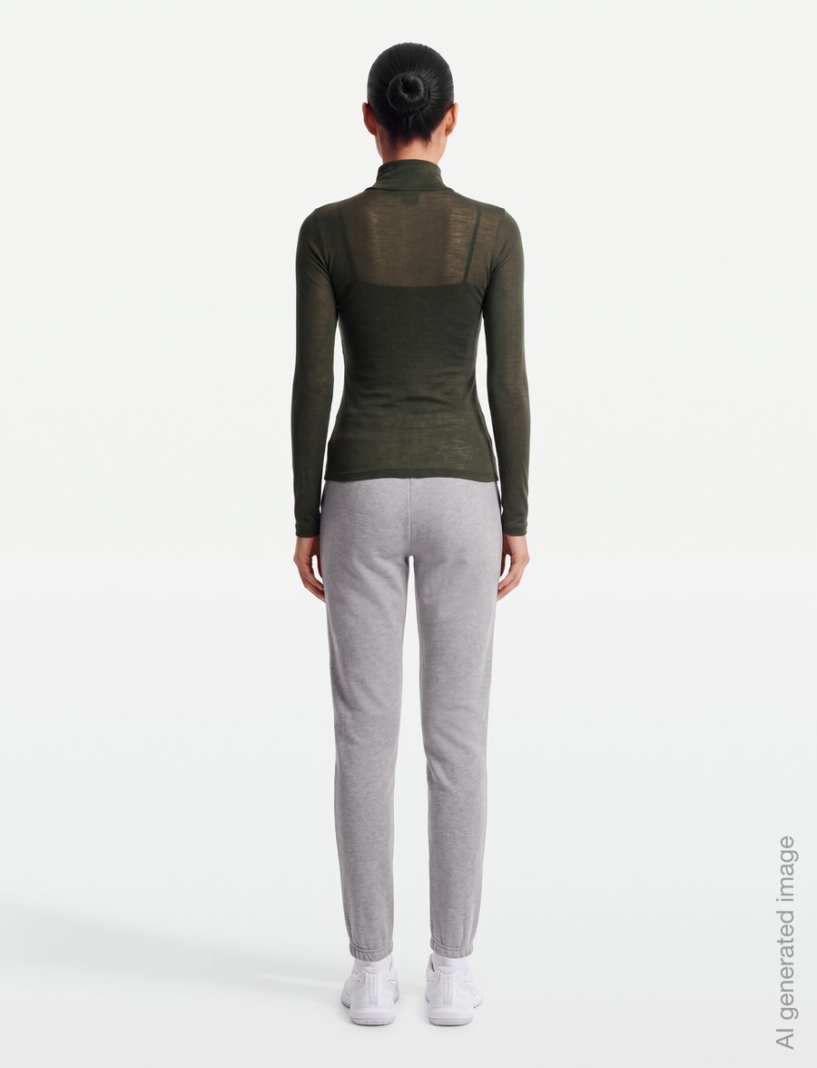 Icebreaker - Women Merino 175 Everyday LS Half Zip - funktionsunterwäsche - oberteile - dk loden - 4