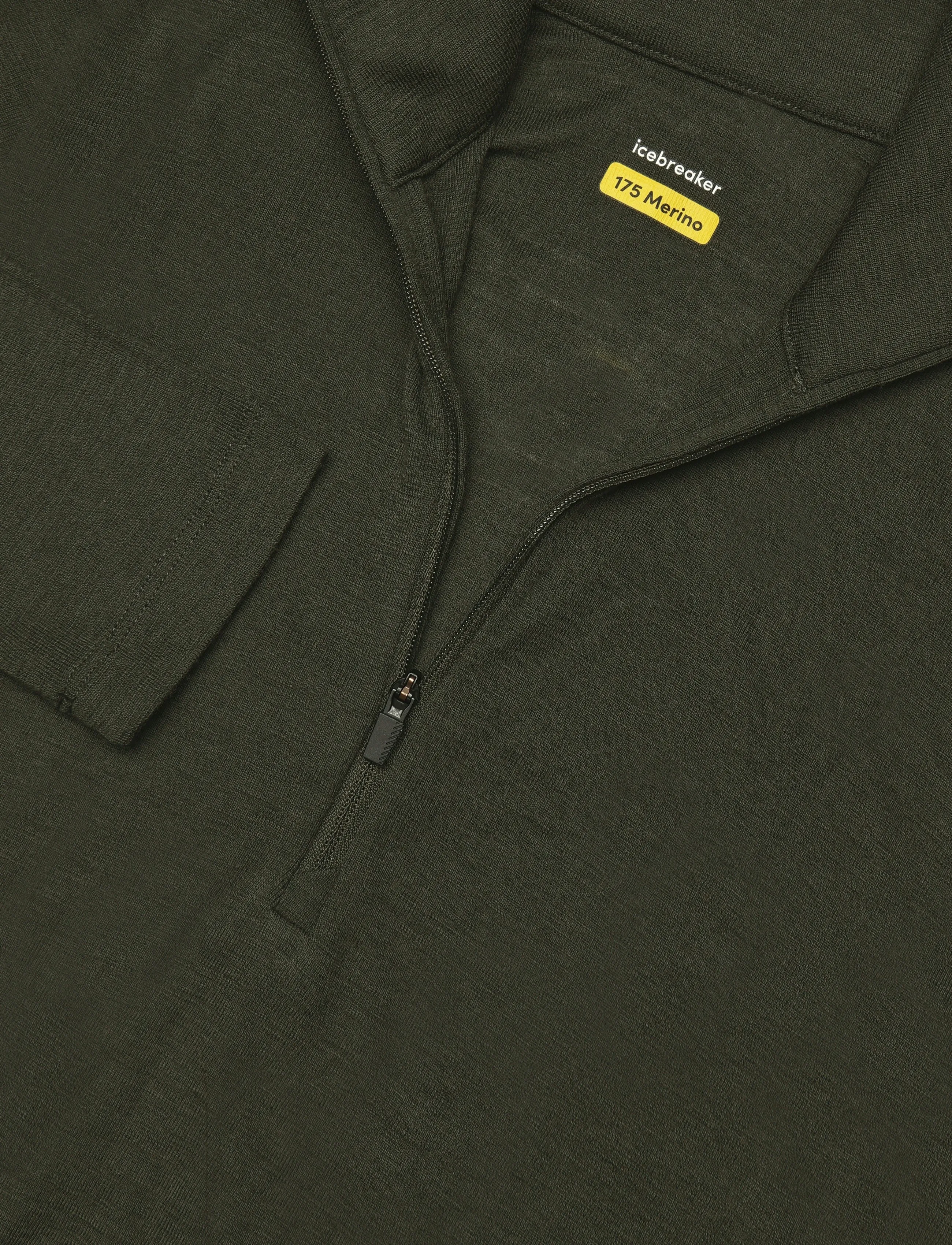 Icebreaker - W 175 Everyday LS Half Zip - underställströjor - dk loden - 2