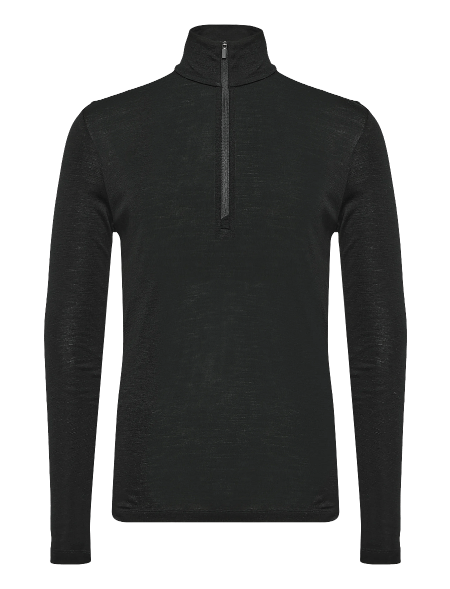 Icebreaker - Men Merino 175 Everyday LS Half Zip - baselayer overdele - black - 0