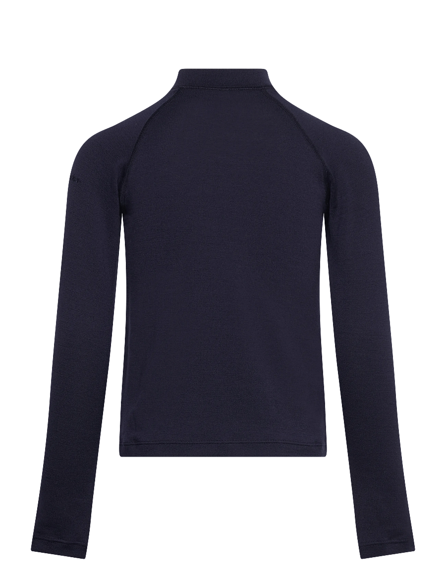 Icebreaker - Kids Merino 260 Tech LS Half Zip - aluskihina kantavad alussärgid - midnight navy - 1