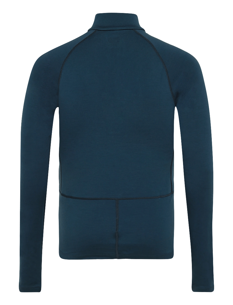 Icebreaker - M 300 MerinoFine Polar LS Half Zip - funktionsunterwäsche - oberteile - abyss - 1