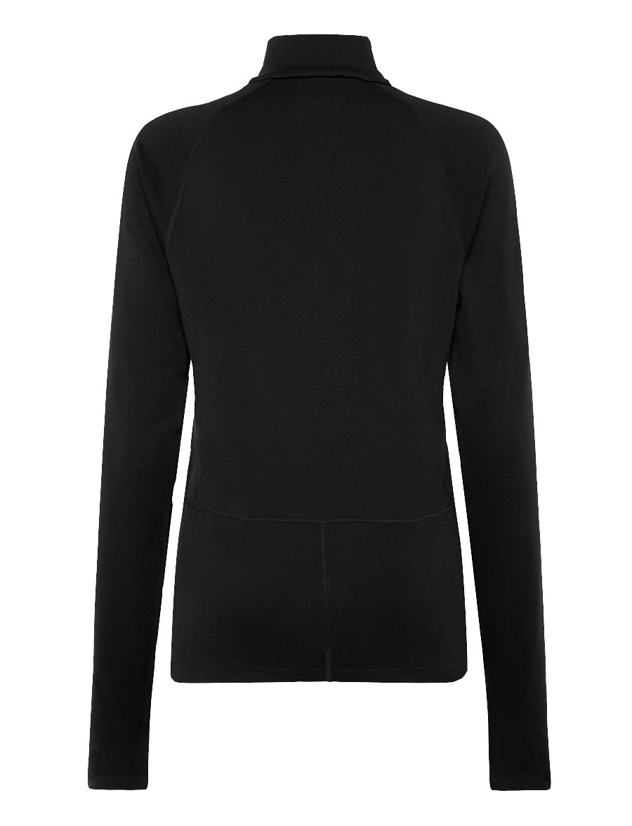 Icebreaker - M 300 MerinoFine Polar LS Half Zip - underställströjor - black - 1