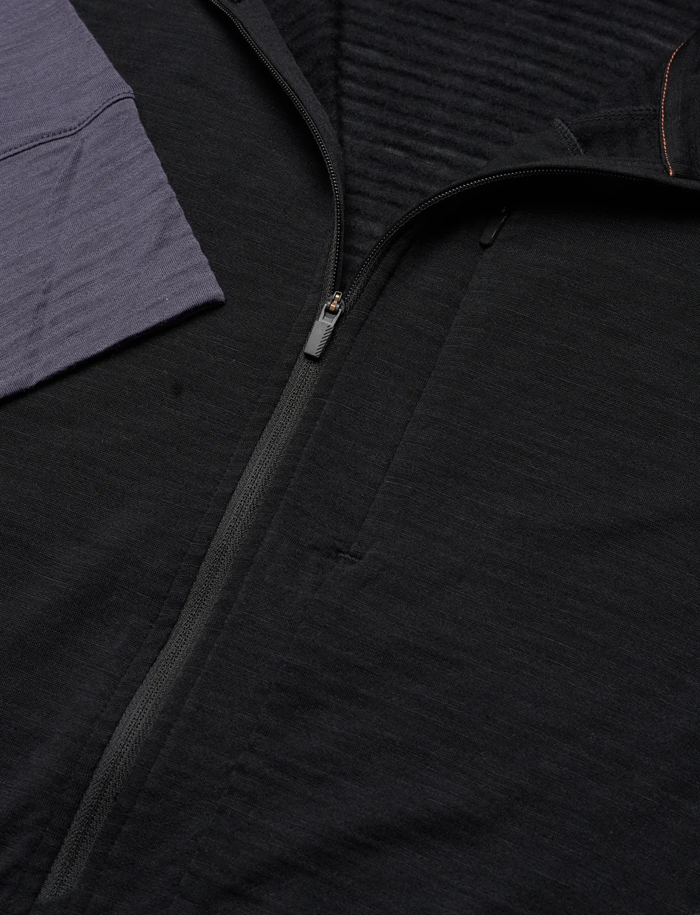 Icebreaker - M Mer 200 Realfleece Descender LS Half - fleece & midlayer - black/graphite/cb - 2