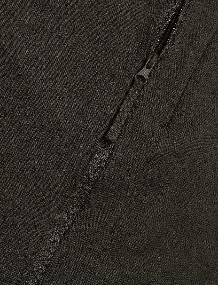 Icebreaker - Men Merino 260 Quantum LS Zip - fleece & midlayer - dk loden - 3