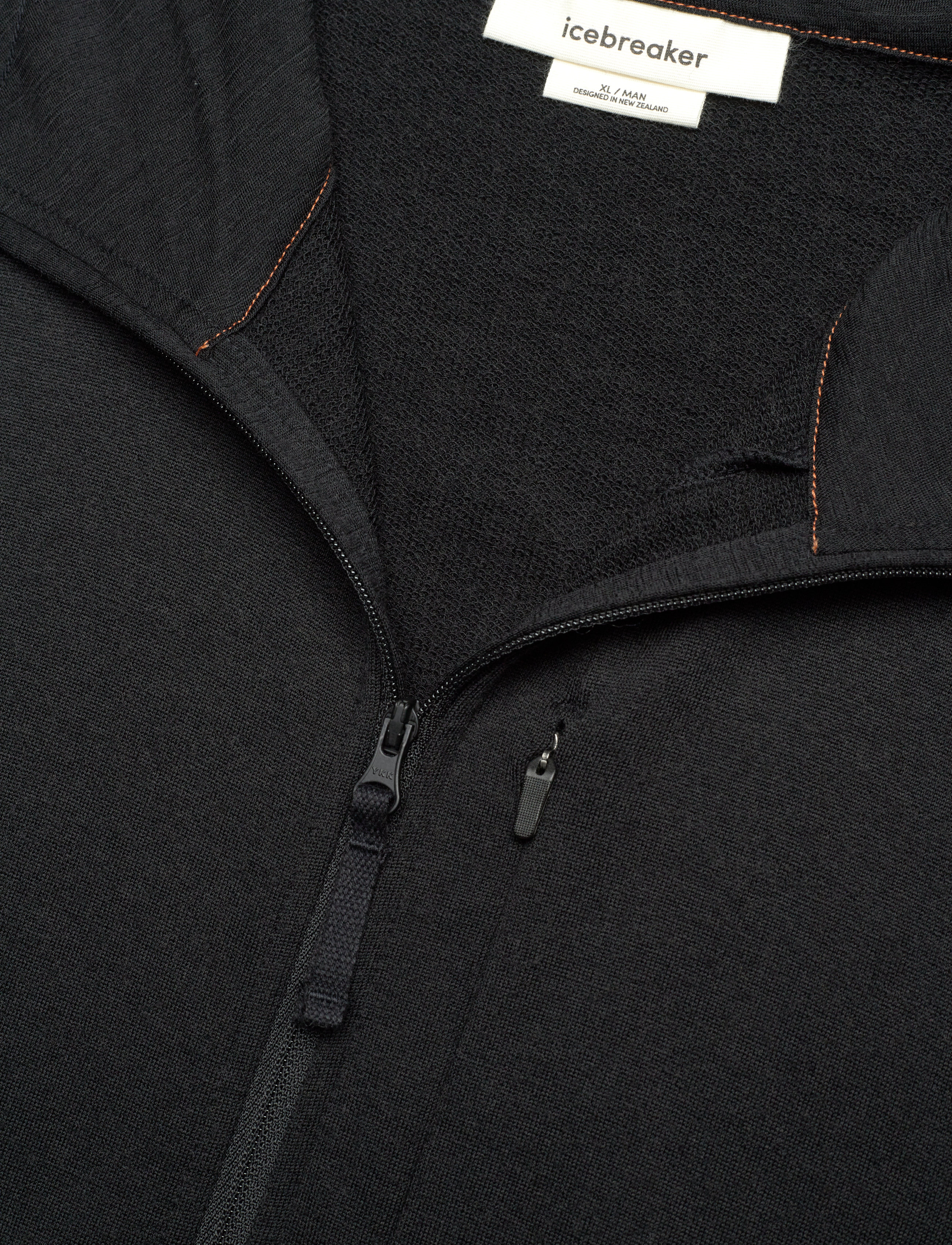 Icebreaker - Men Merino 260 Quantum LS Zip Hoodie - sweatshirts - black - 2