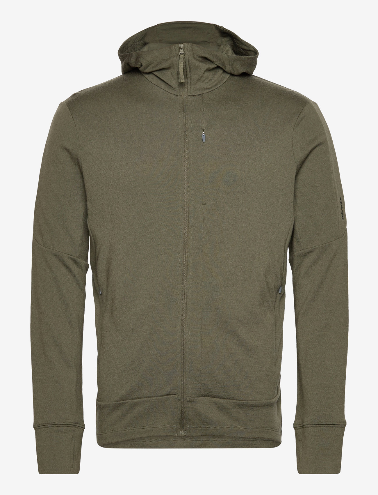Icebreaker - M Mer 260 Quantum IV LS Zip Hoodie - loden - 0