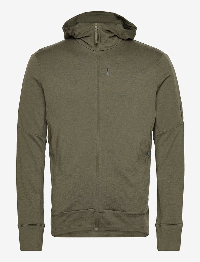 Icebreaker - M Mer 260 Quantum IV LS Zip Hoodie - loden - 0