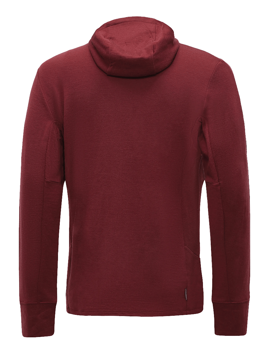 Icebreaker - Men Merino 260 Quantum LS Zip Hoodie - tops - port/agate - 1