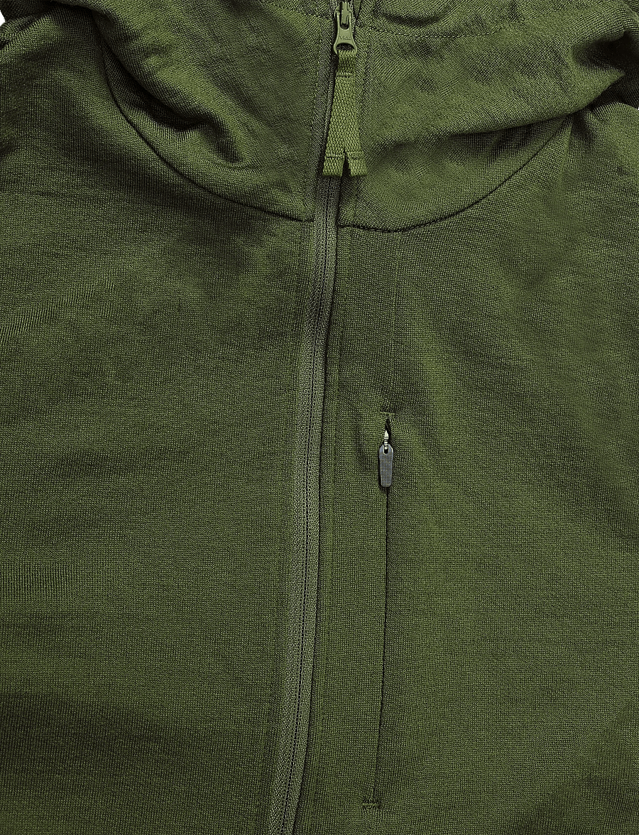 Icebreaker - Men Merino 260 Quantum LS Zip Hoodie - tops - sphagnum - 2