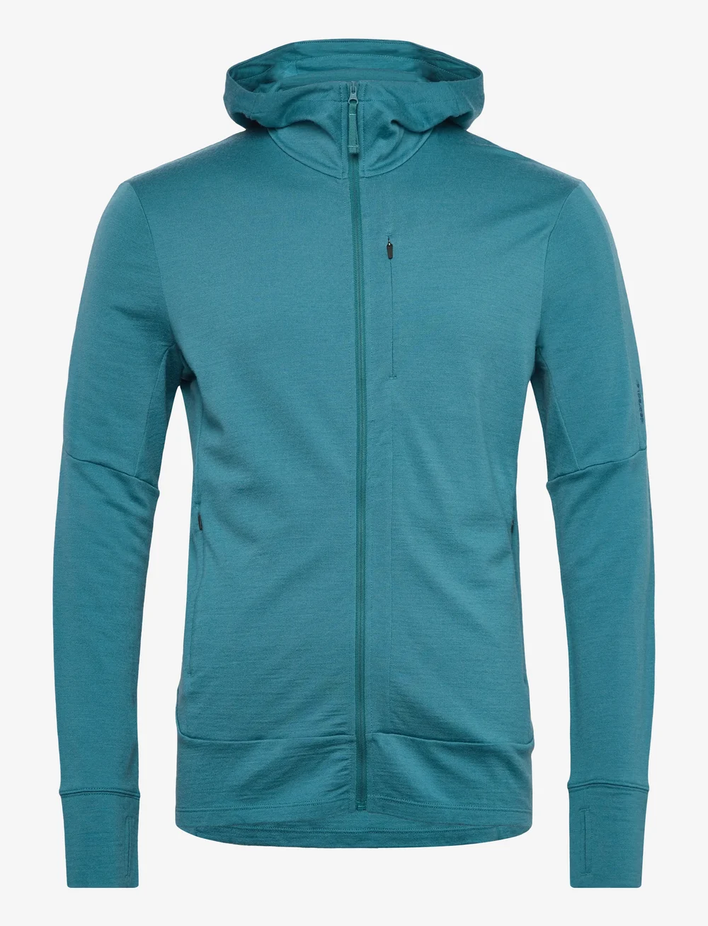 Icebreaker - M Mer 260 Quantum IV LS Zip Hoodie - oberteile - topaz - 0
