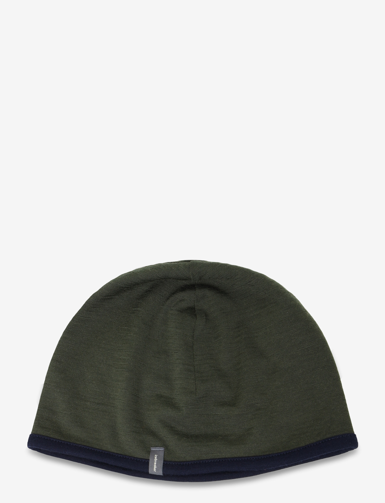 Icebreaker U 200 Oasis Revers Beanie - Accessoires - DK LODEN/MIDNIGHT NAVY / khaki/green
