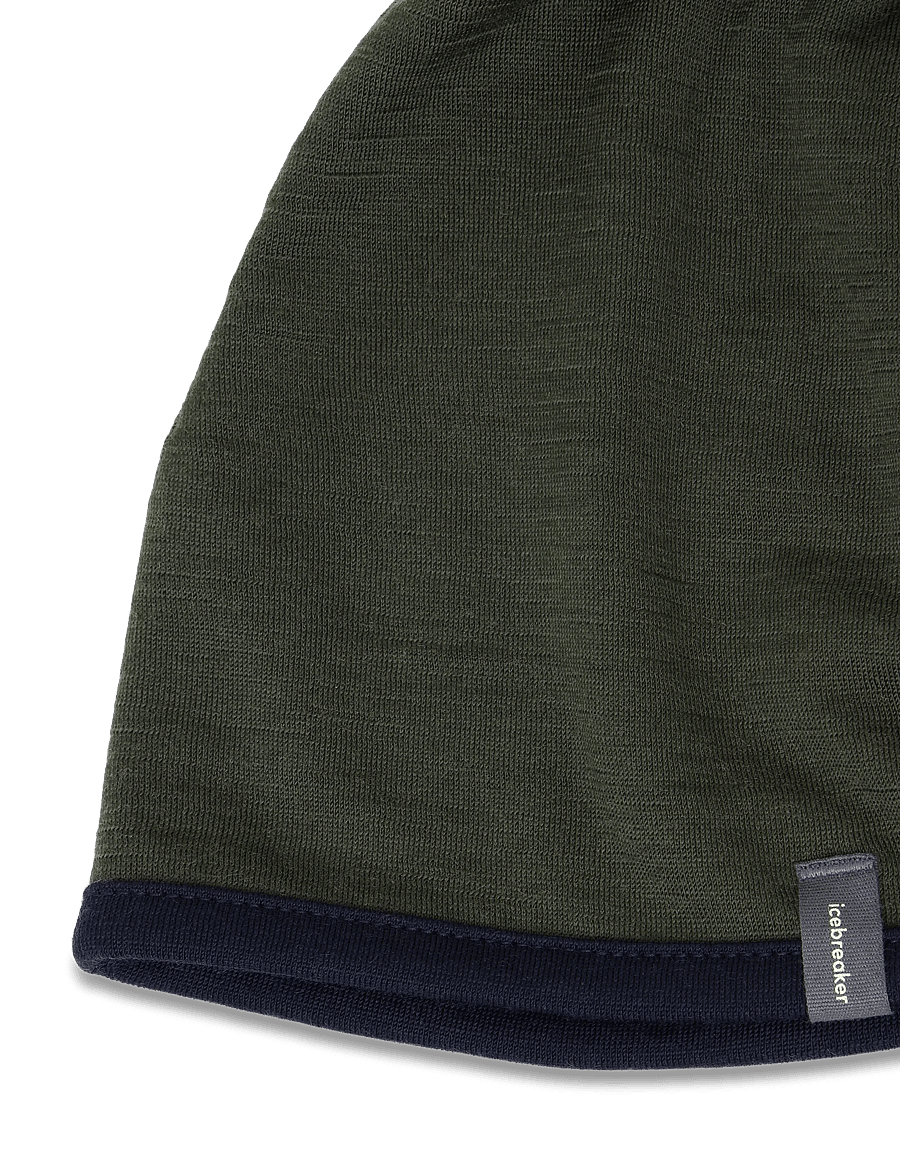 Icebreaker - U 200 Oasis Revers Beanie - mützen - dk loden/midnight navy - 2