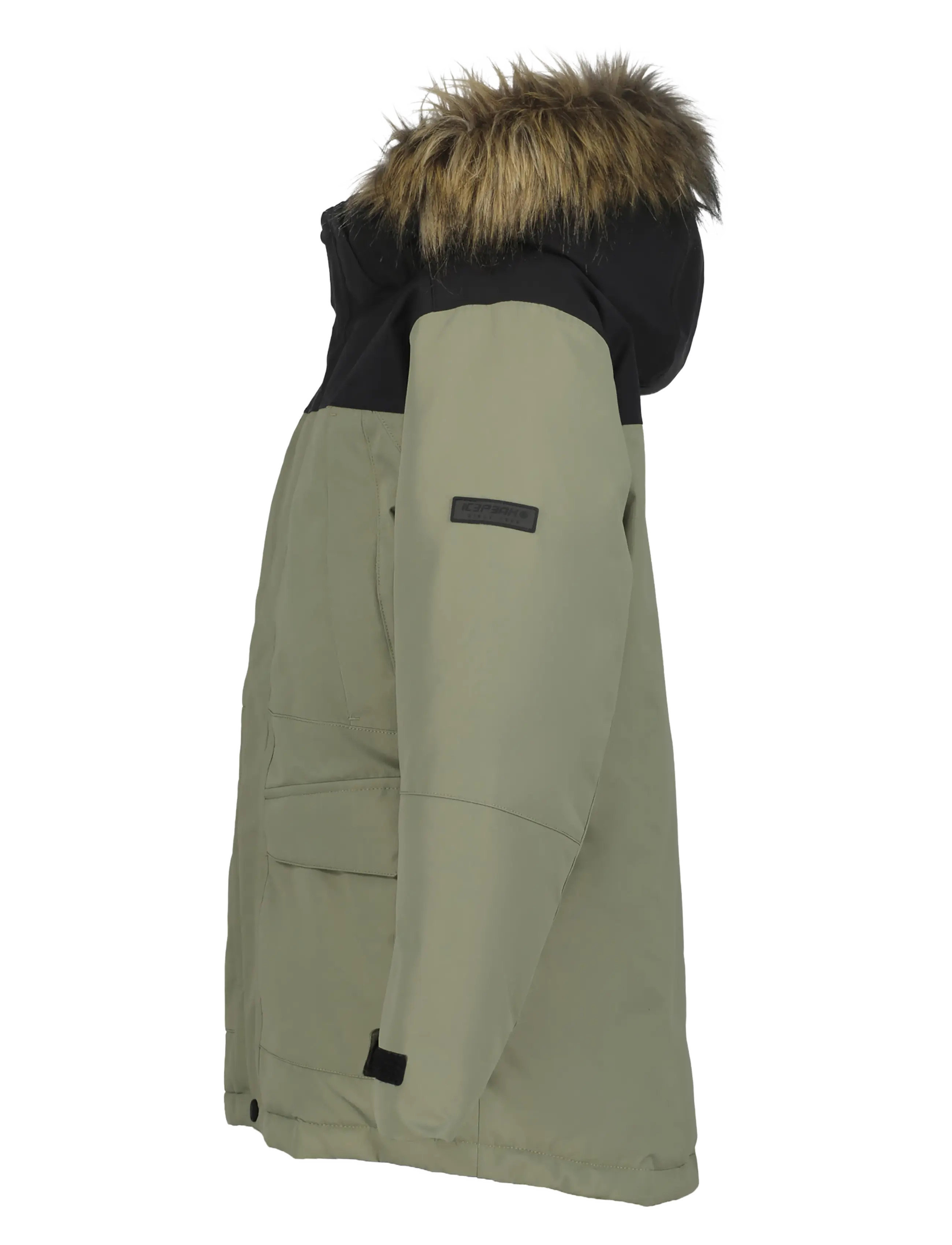 Icepeak - ICEPEAK KANOSH JR /B WADDED PARKA - jacken & mäntel - light green - 2