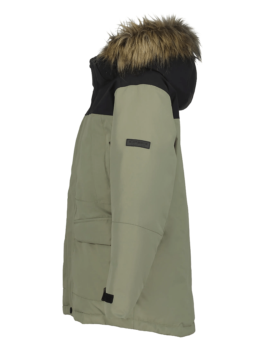 Icepeak - ICEPEAK KANOSH JR /B WADDED PARKA - parkas - light green - 2