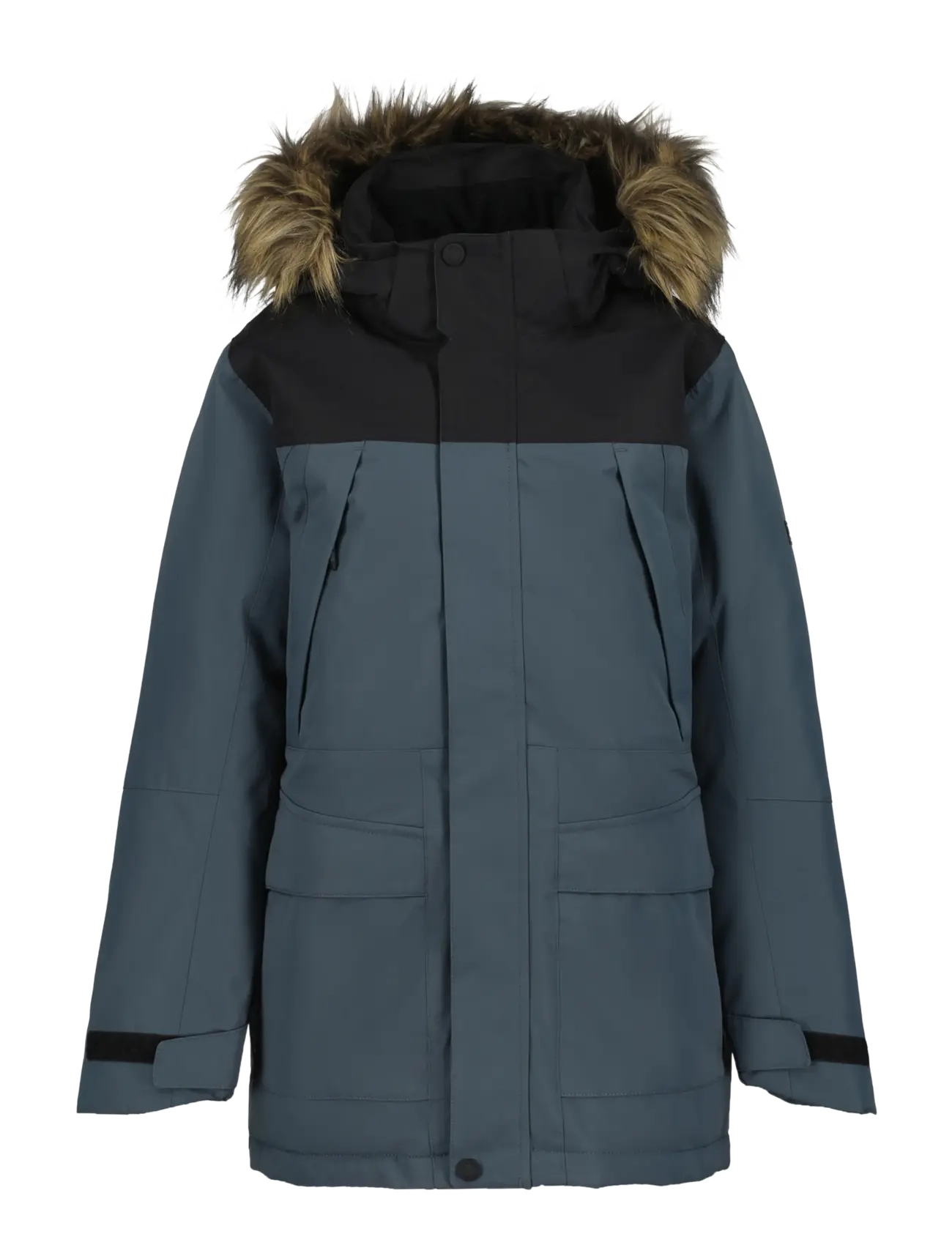 Icepeak ICEPEAK KANOSH JR /B WADDED PARKA - Lõbu välitingimustes - SMOKE / grey
