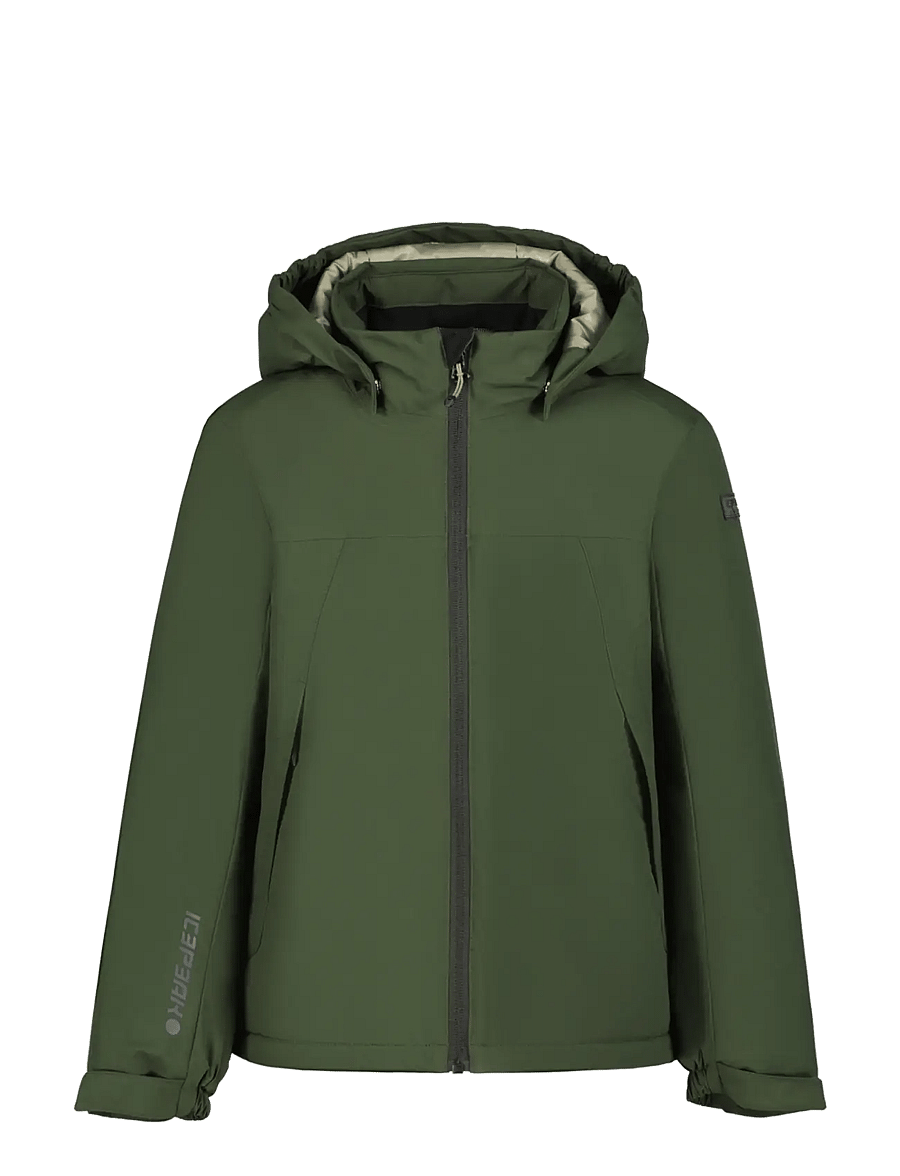 Icepeak - ICEPEAK KIRKVILLE JR/JACKET CHILDREN - softshelljackor - dark green - 0
