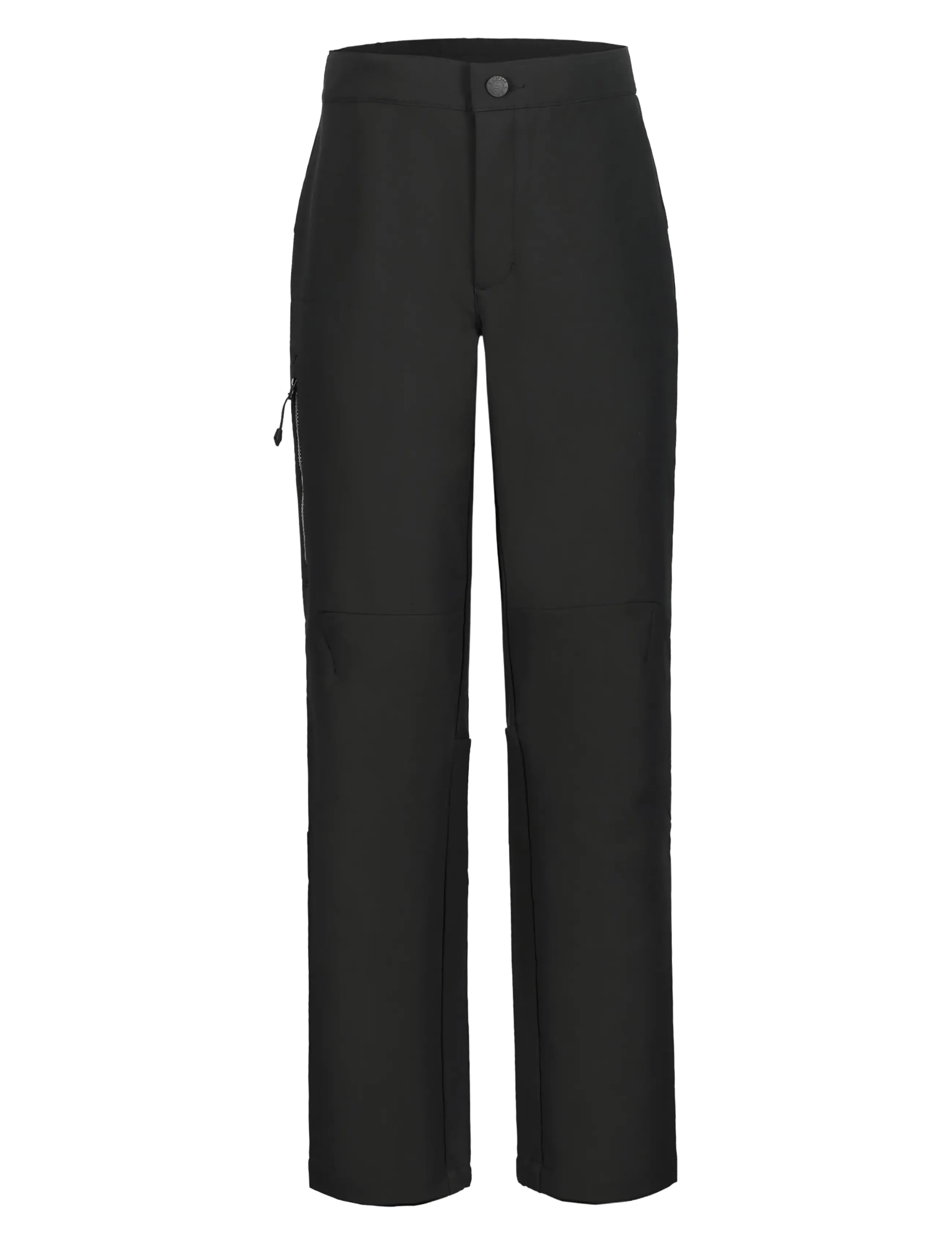 Icepeak ICEPEAK KRESS JR/TROUSERS CHILDREN - Softshell-riided - BASIC BLACK / black