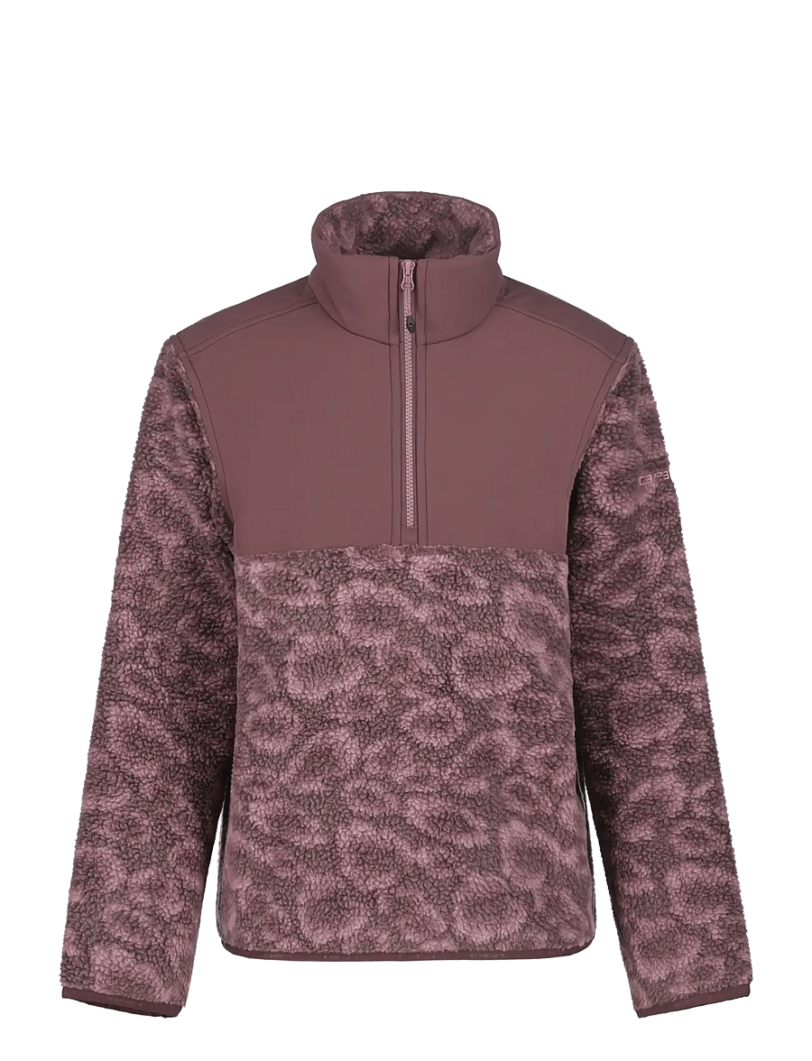Icepeak - ICEPEAK KAILUA JR/JR MIDLAYER SHIRT - wine - 0