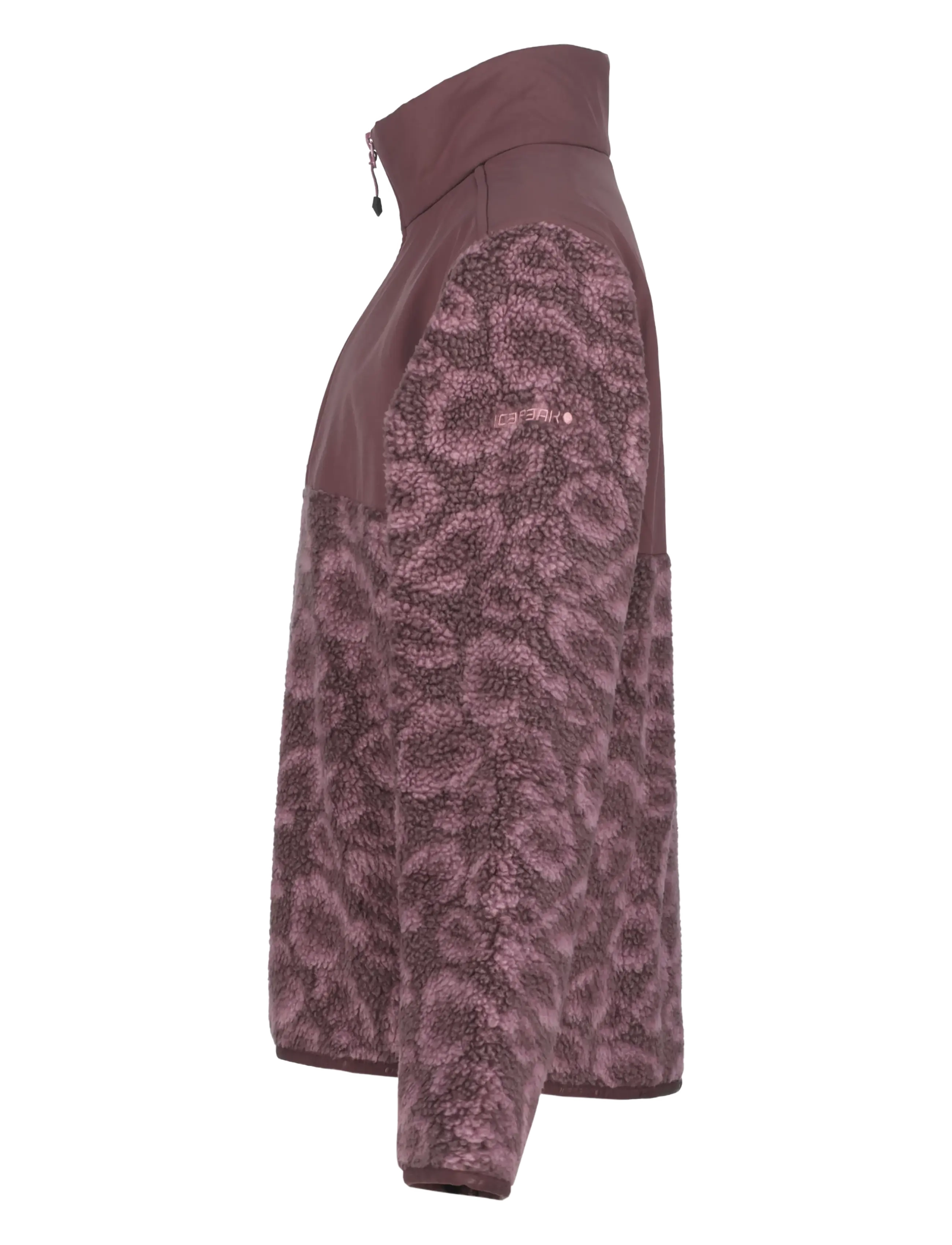 Icepeak - ICEPEAK KAILUA JR/JR MIDLAYER SHIRT - wine - 2