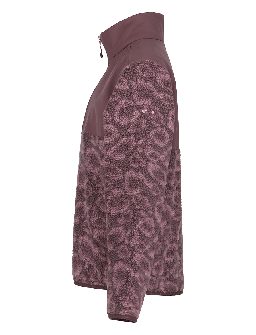 Icepeak - ICEPEAK KAILUA JR/JR MIDLAYER SHIRT - wine - 2