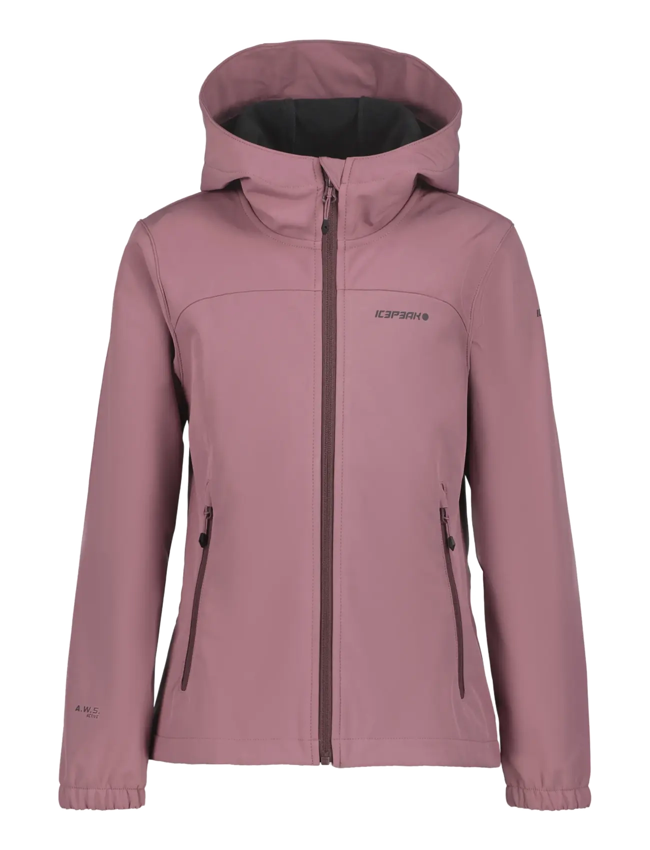 Icepeak Kobryn Jr/Softshell Jacket, 128 54 cm, Softshells, Rosa - Softshell Jackets, Kinder