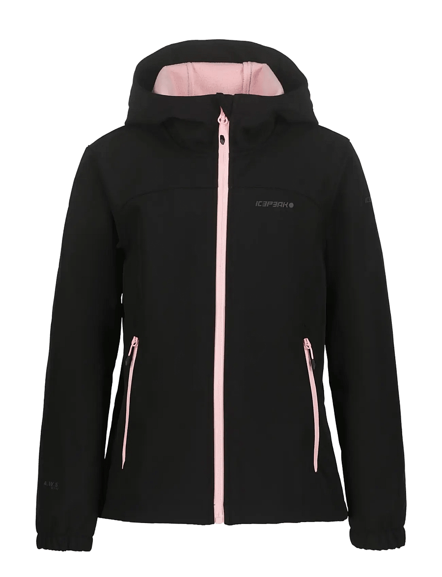 Icepeak - ICEPEAK KOBRYN JR/SOFTSHELL JACKET - softshelljackor - black - 0