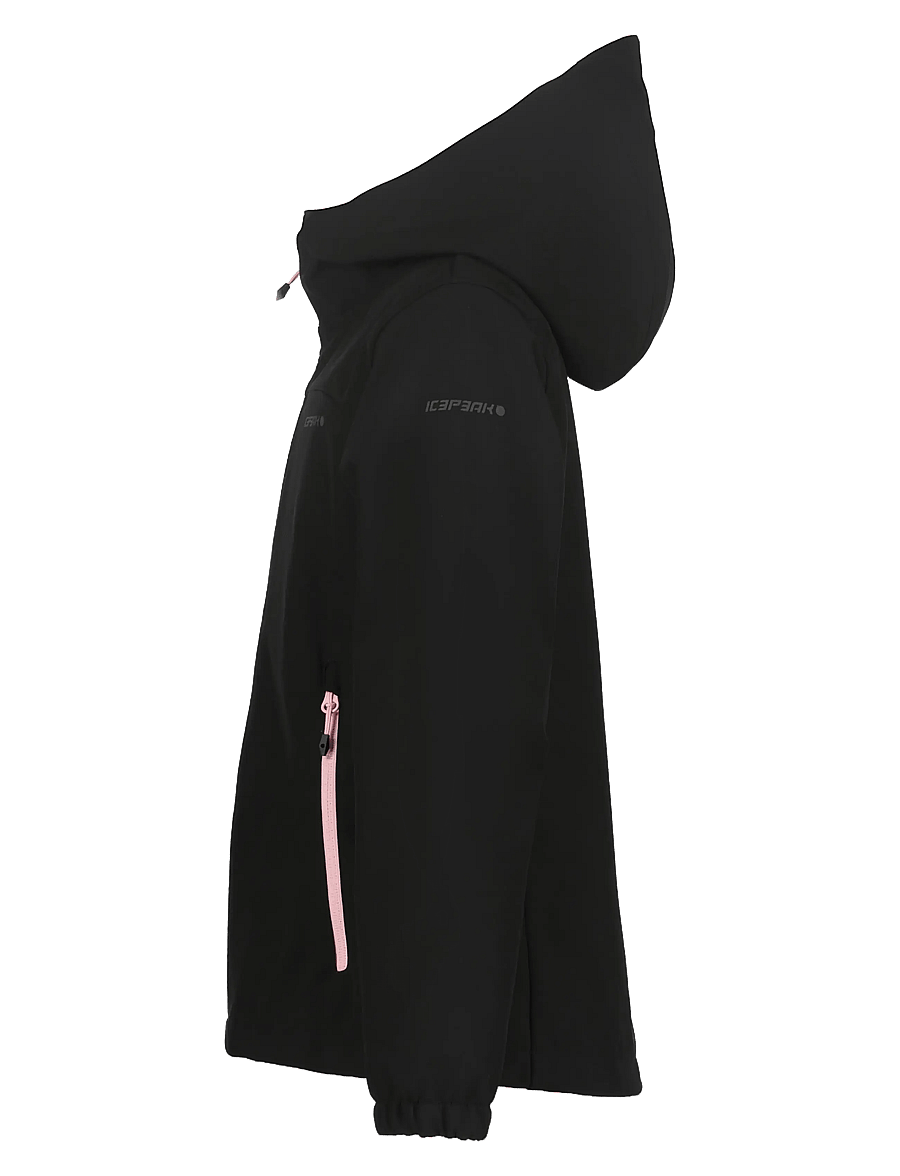 Icepeak - ICEPEAK KOBRYN JR/SOFTSHELL JACKET - softshelljackor - black - 2