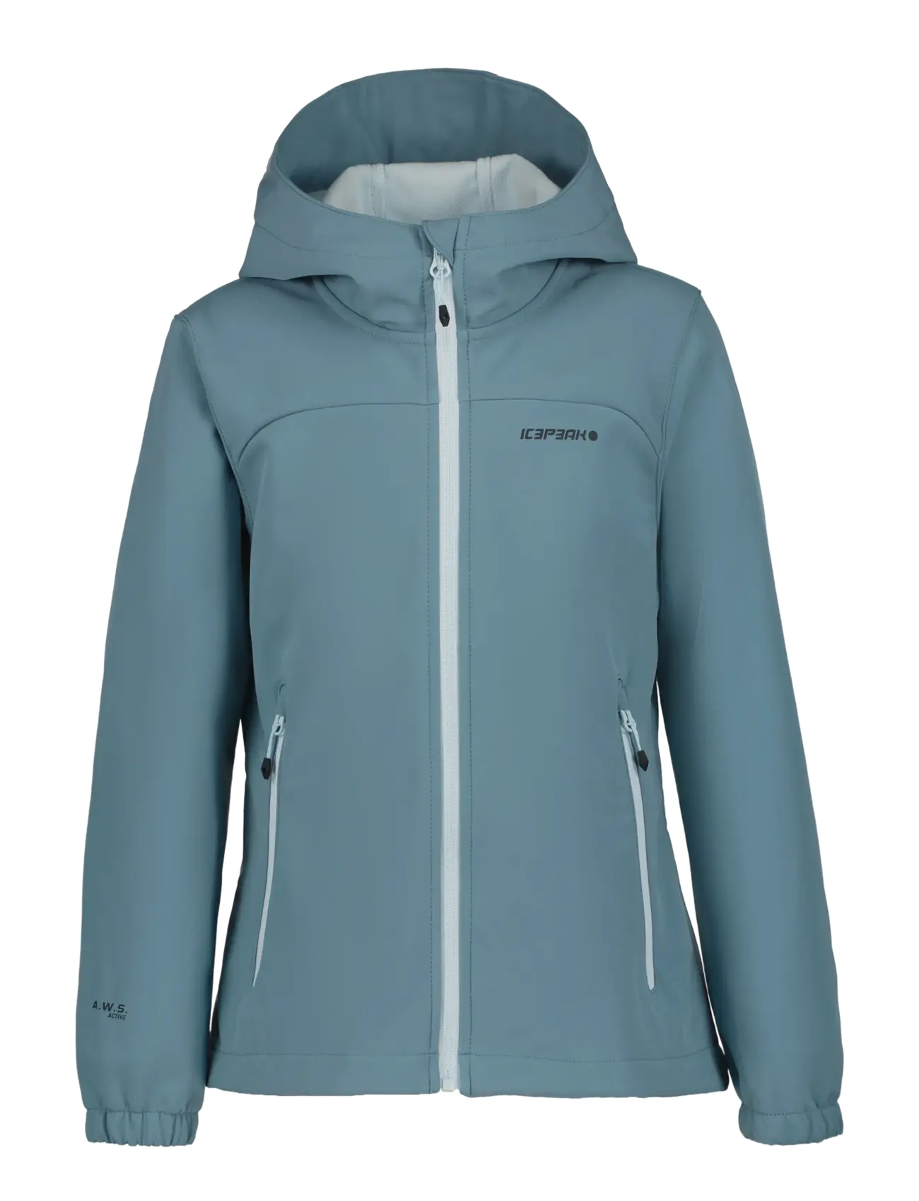 Icepeak Kobryn Jr/Softshell Jacket, 128 54 cm, Softshells, Blau - Softshell Jackets, Kinder