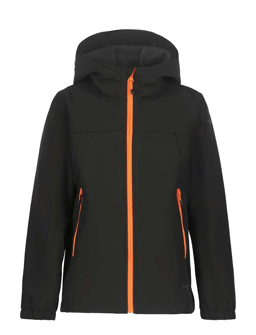 Icepeak - ICEPEAK KONAN JR/SOFTSHELL JACKET - black - 0