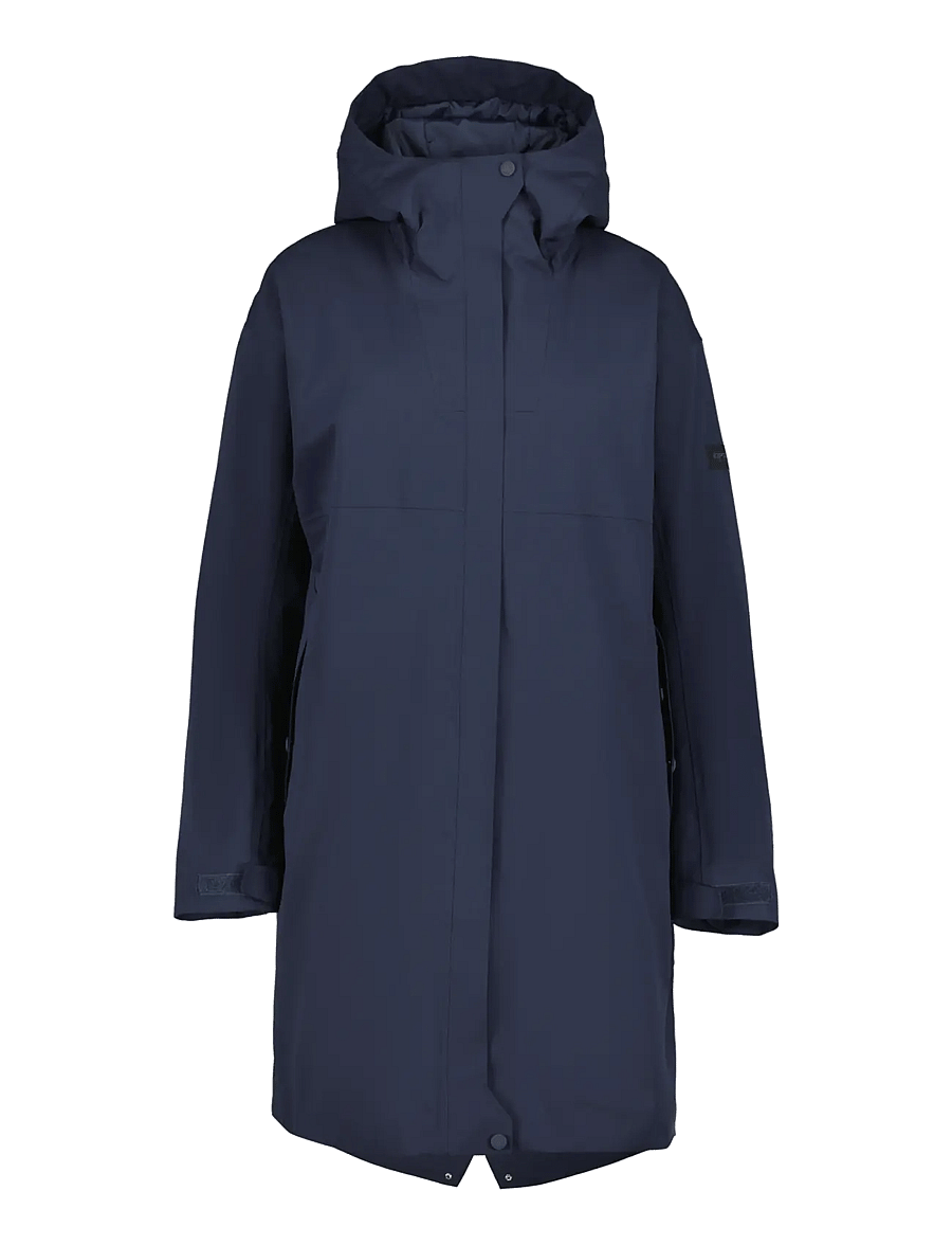 Icepeak - ICEPEAK MINIER/ WM WADDED PARKA - parkasjackor - dark blue - 0