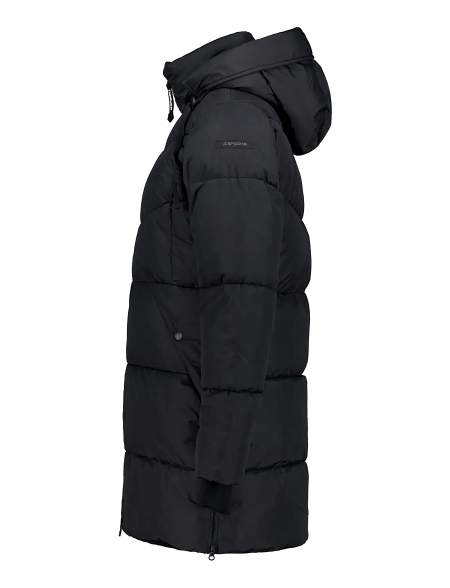 Icepeak - ICEPEAK ADAIRE/ WM DOWNLOOK JACKET - winterjacken - basic black - 2