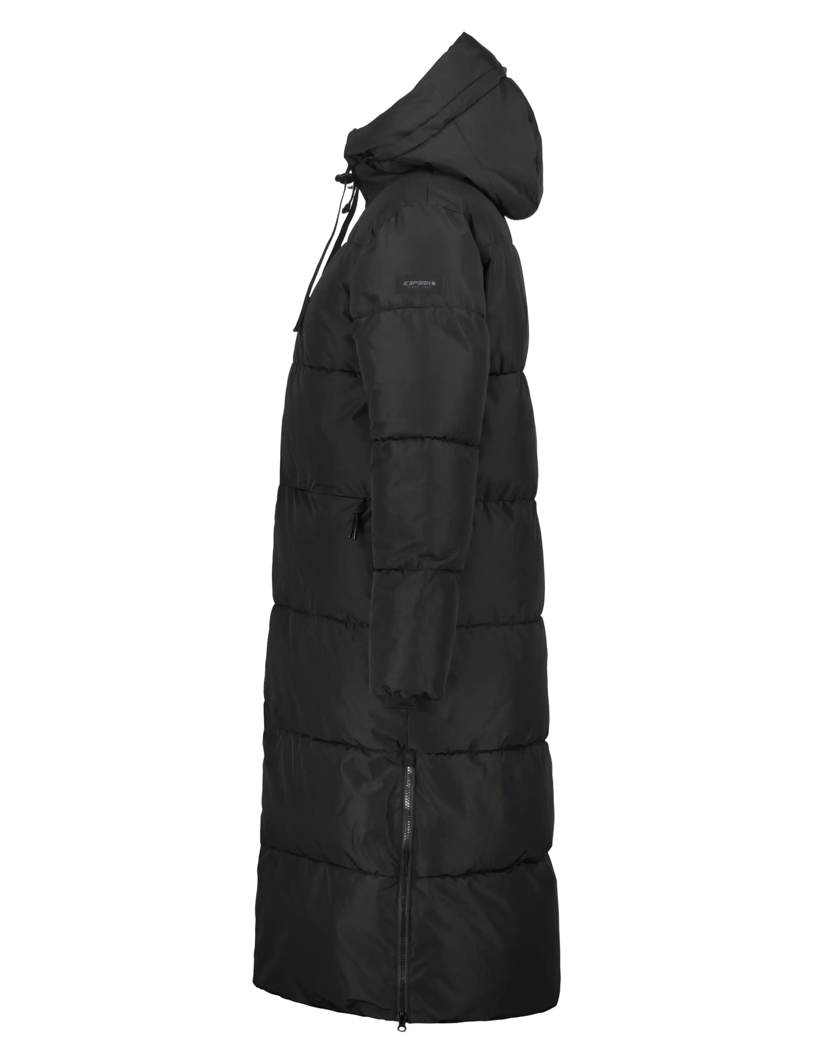 Icepeak - ICEPEAK ADDIA/ WM DOWNLOOK COAT - down jackets - basic black - 2