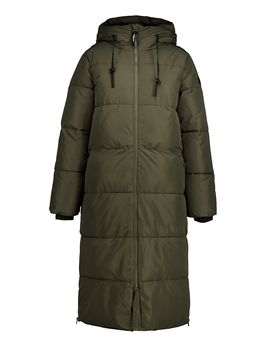 Icepeak - ICEPEAK ADDIA/ WM DOWNLOOK COAT - daunenjacken - olive - 0