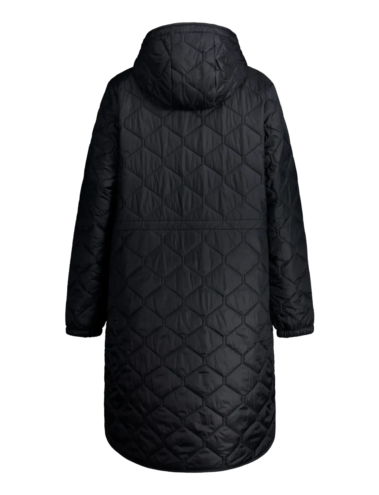 Icepeak - ICEPEAK AALENA/ WM LIGHT WADDED COAT - daunenjacken - basic black - 1