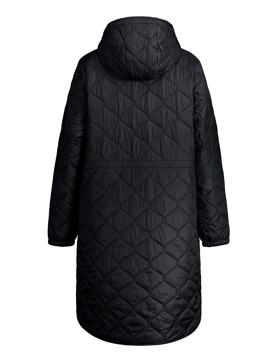 Icepeak - ICEPEAK AALENA/ WM LIGHT WADDED COAT - daunenjacken - basic black - 1
