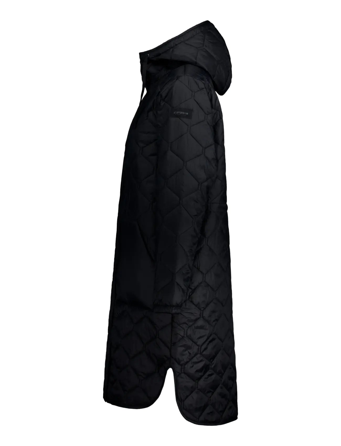 Icepeak - ICEPEAK AALENA/ WM LIGHT WADDED COAT - daunenjacken - basic black - 2