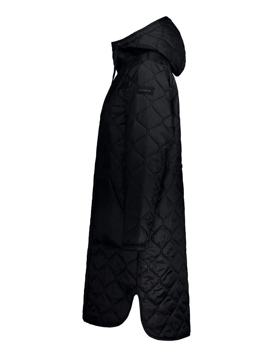 Icepeak - ICEPEAK AALENA/ WM LIGHT WADDED COAT - daunenjacken - basic black - 2