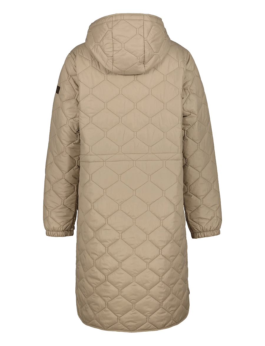 Icepeak - ICEPEAK AALENA/ WM LIGHT WADDED COAT - daunenjacken - cafe au lait - 1