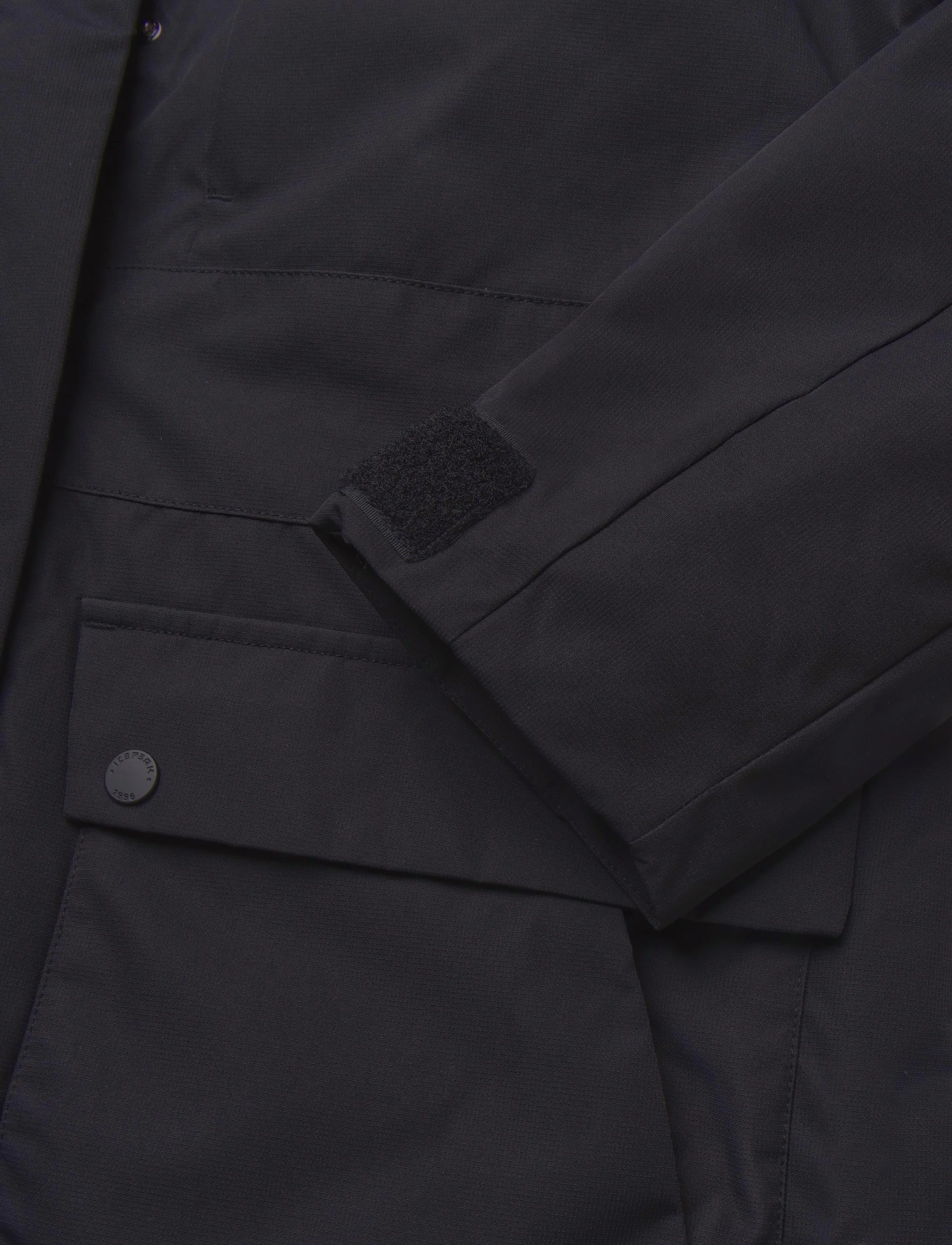Icepeak - ICEPEAK ADDIE/WM WADDED PARKA - jacken - basic black - 2