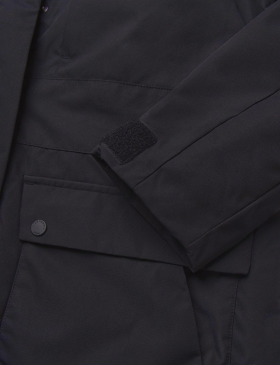 Icepeak - ICEPEAK ADDIE/WM WADDED PARKA - jacken - basic black - 2